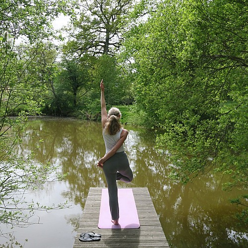 Détendez-vous au bord de l'étang