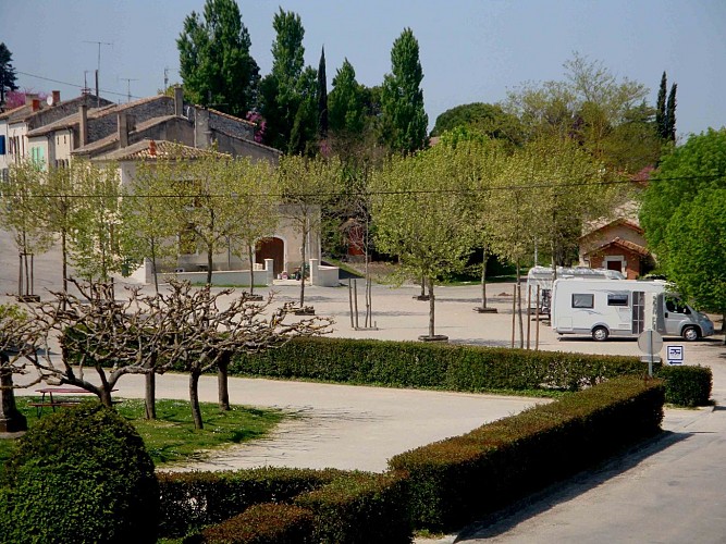 Aire de camping-cars de Cancon