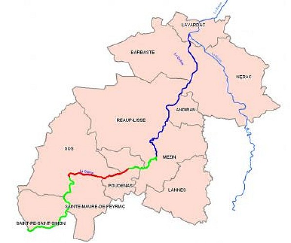 Site Natura 2000 de la Gélise et ses affluents