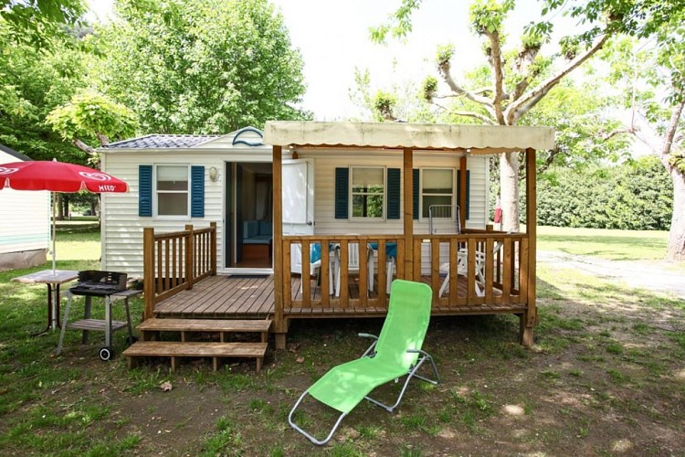 Camping les ombrages Mobilhome