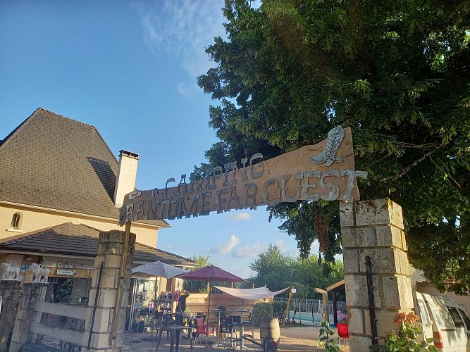 Camping Brantôme Far Ouest Accueil