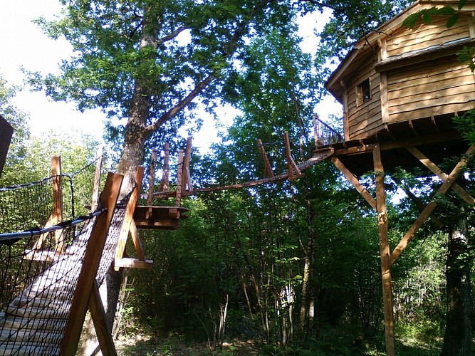 Camping O bois dormant à Lempzours 5