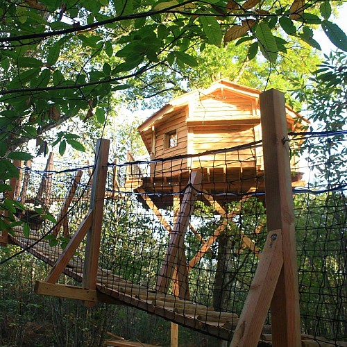 Camping O bois dormant à Lempzours