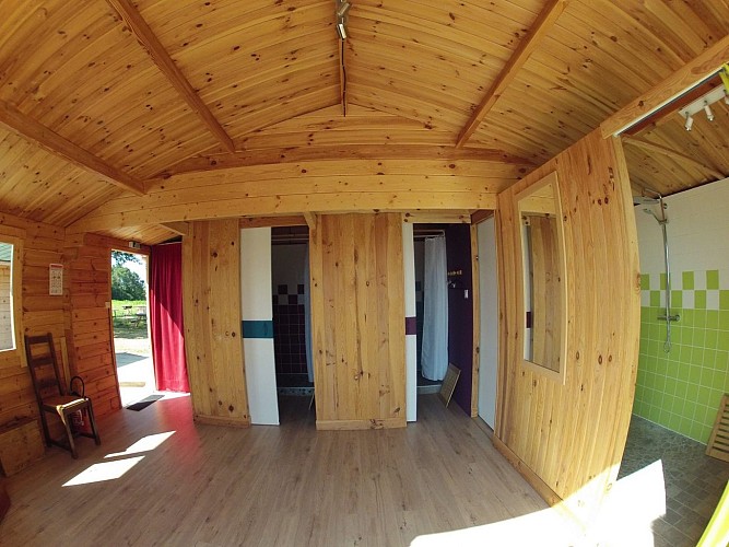 Camping O bois dormant à Lempzours