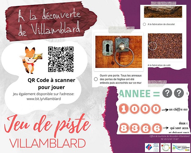 Jeu de piste Villamblard