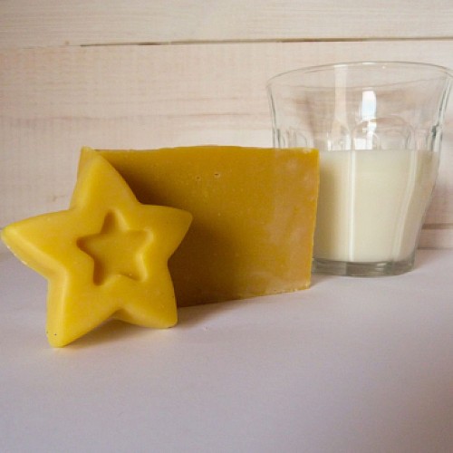 savon lait de chevre