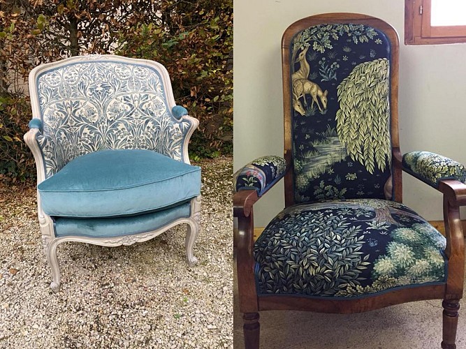 Au fil du siège - Catherine THEYSSOU