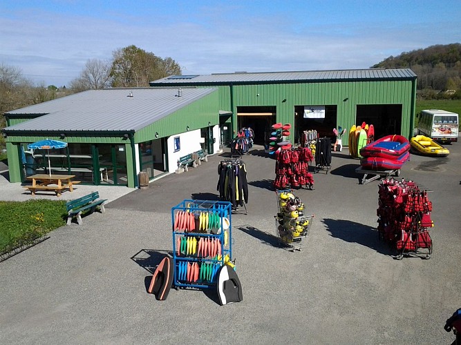 Centre nautique de Soeix - Accueil de la base 