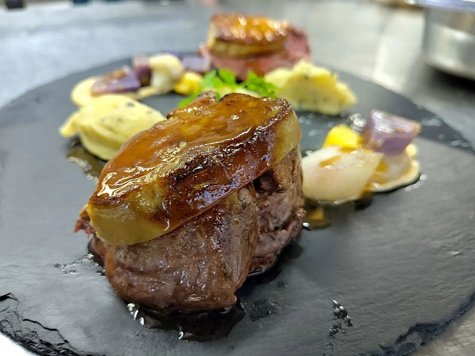 Plat - Magret rossini 2