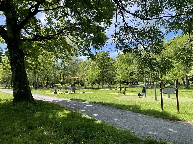 Parcours santé de St-Pée - OLORON SAINTE-MARIE (©OTHB)