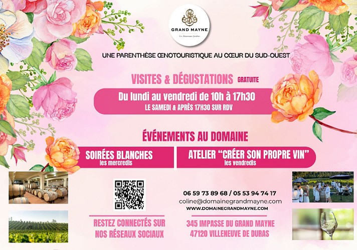 Domainegrandmayne encart demi page couverture