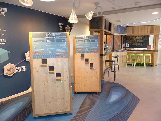 Buros maison de l'eau salle pédagogique Le Lab'eau