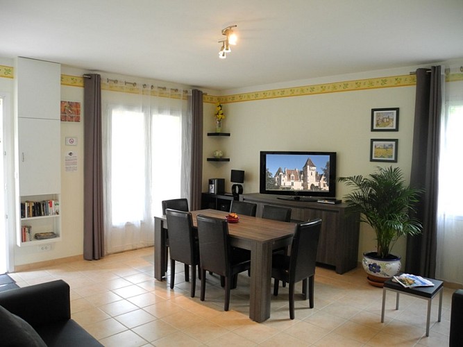 Gîte-Gaillard-montpon-Gaillard salon 1