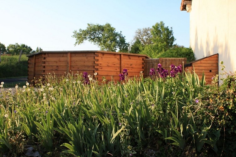 Piscine hors sol en bois