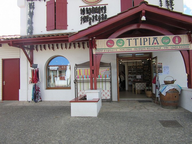 Ttipia - Façade boutique