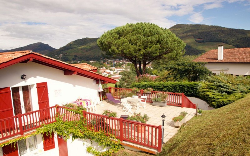 Maison Garicoitz-Garazi-terrasse