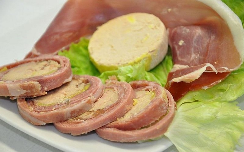 Ferme Agerria - foie gras avec jambon