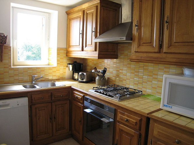 cuisine côté fenêtre