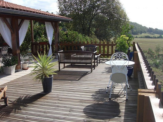 Maison Gelous -  terrasse
