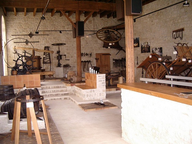 Le musée du charronnage et de la tonnellerie, vue d'ensemble
