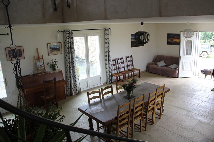 Maison Pesaulhé - Salle à manger, salon