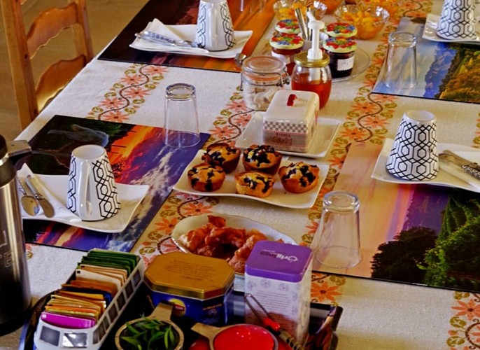 Maison Pesaulhé - Petit déjeuner