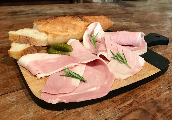 ferme pretou Escoubes porc jambon