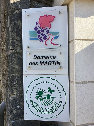 Domaine des martin viticulteur vins degustation Cersay Val en Vignes Thouarsais