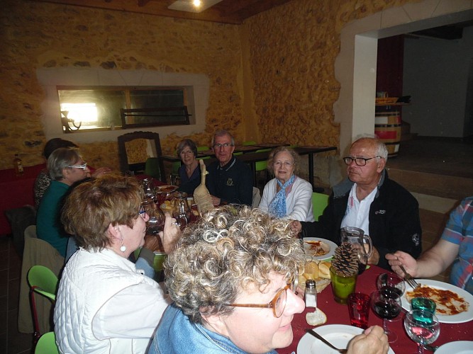 Repas à la Ferme