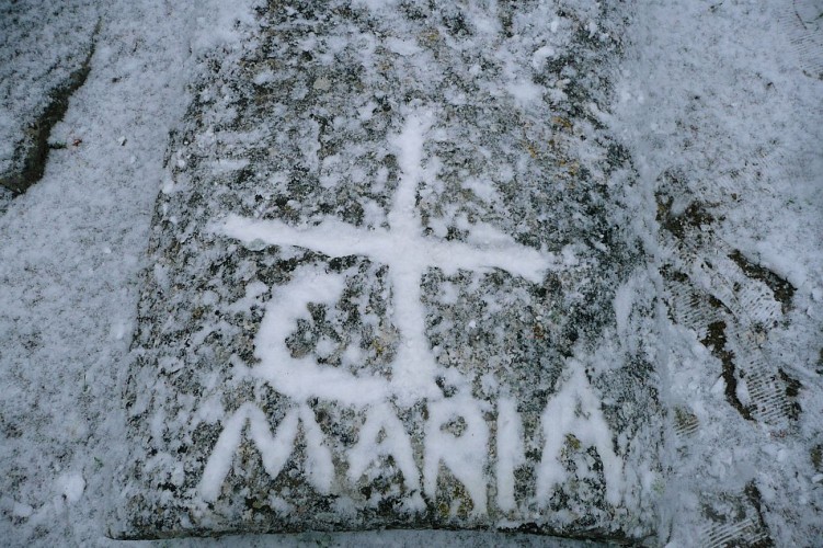 Inscription MARIA 