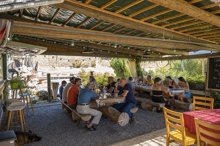 Restaurant du Melly Golf - terrasse