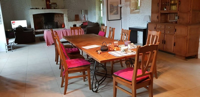 Salle à manger gite Alep