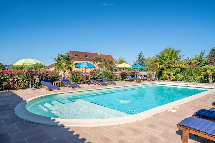 Domaine de Benester la piscine