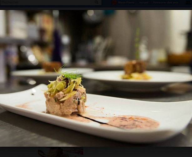 Restaurant Les Pipelettes - Pau - assiette