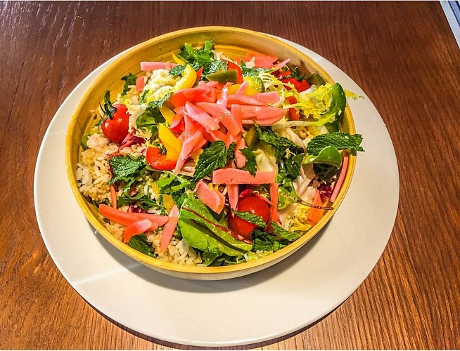 Restaurant Vintage Café - Pau - salade