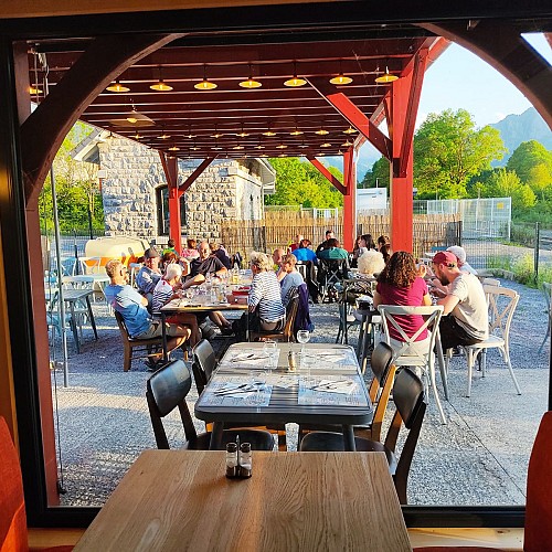 Terrasse Sud depuis la véranda
