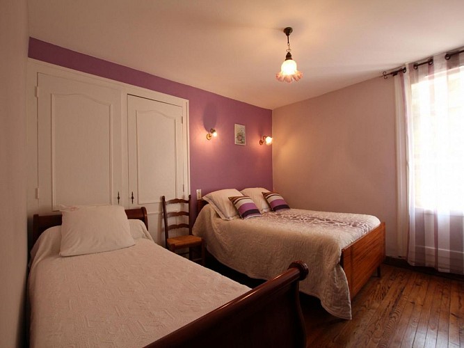 Appartement Biscar - Chambre 2 lits - St Etienne de Baïgorry