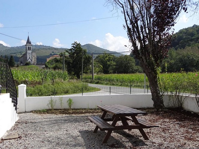 Location Tafernaberry - salon de jardin - Bussunarits