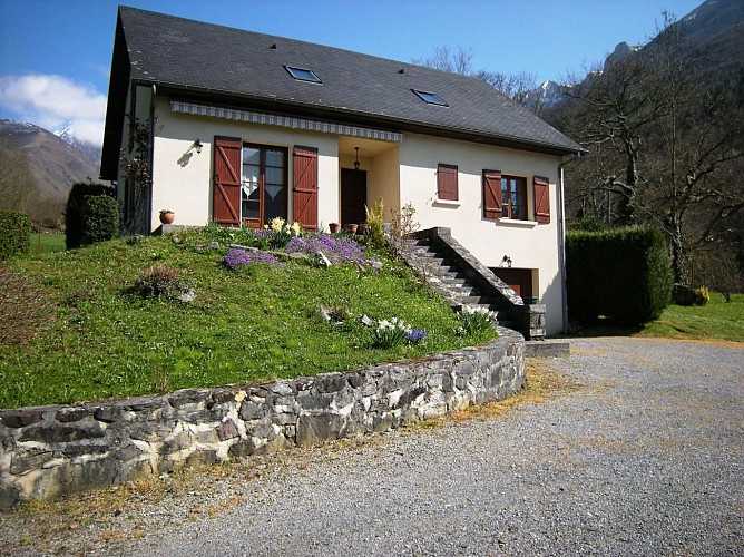 Gite-Cambarrat---Facade---ACCOUS---CAMBARRAT-JEAN----DI