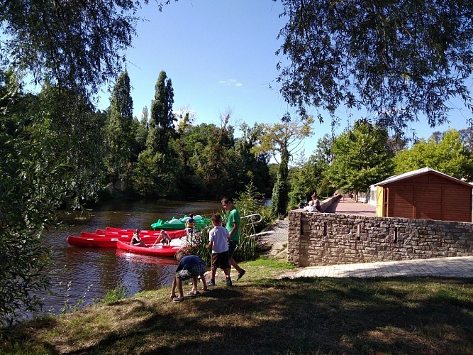 Canoë à Saint-Loup