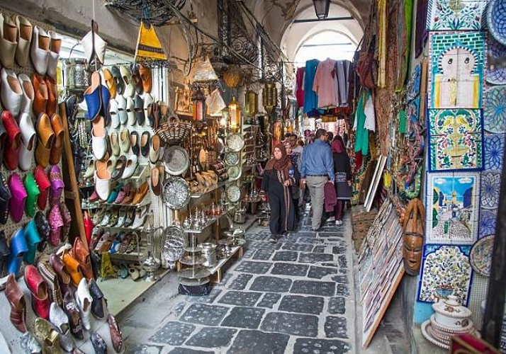 Visite guidée privée de Tunis à pied - En français