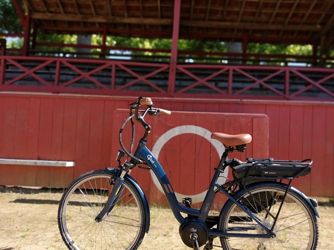 Le vélo labastidien -velo electrique aux arènes