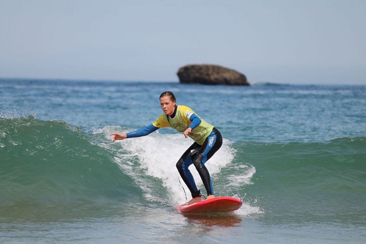 Stage de surf Biarritz