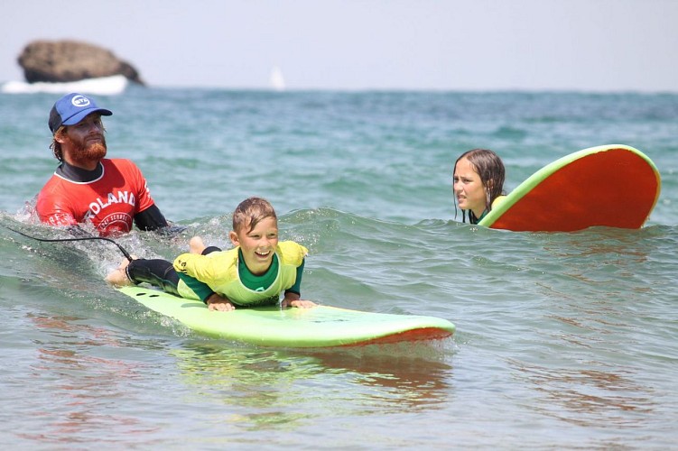 Cours de surf à Biarritz