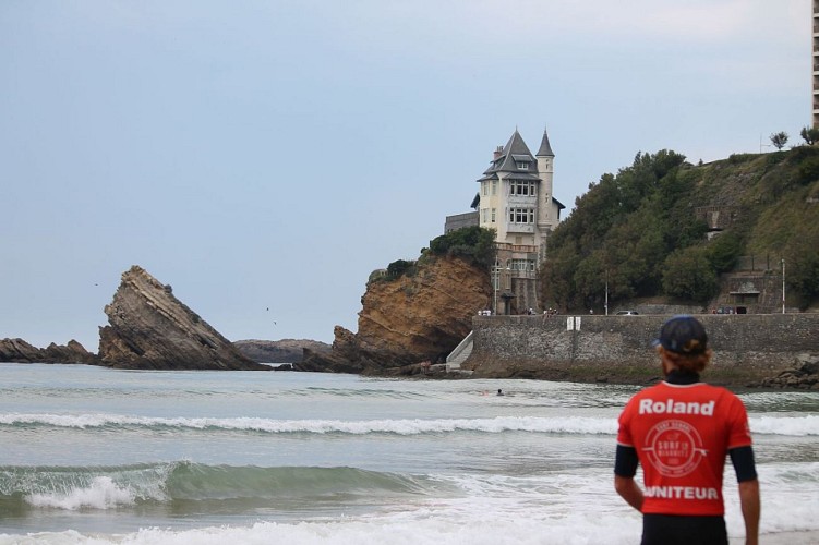 Ecole de surf à Biarritz