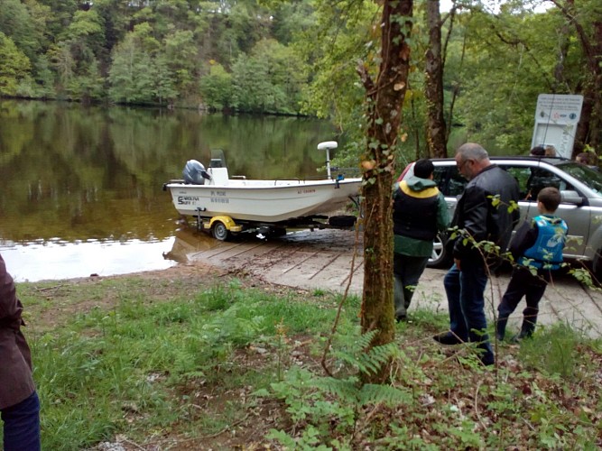 Mise à l'eau à Champsanglard