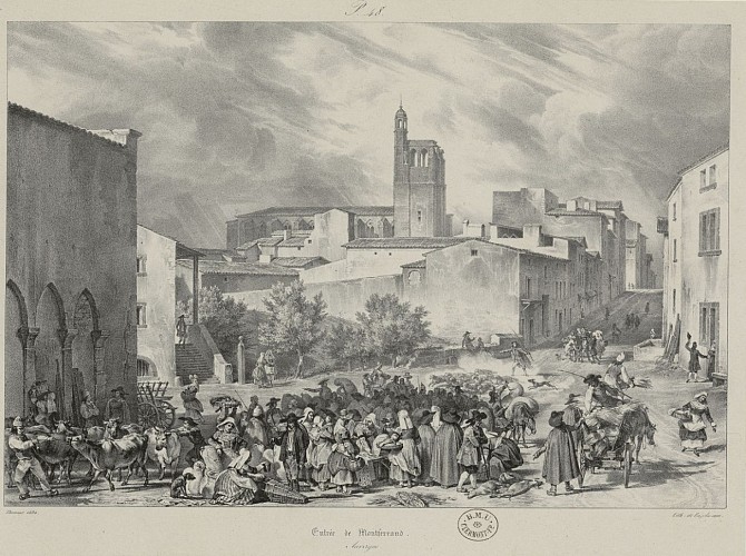 Kerk van Notre-Dame-de-Prospérité in Montferrand