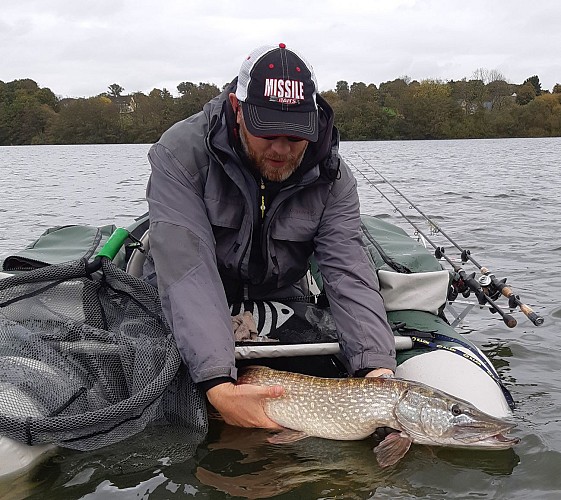 Plan d'eau de pêche sportive en no kill d'Olivet