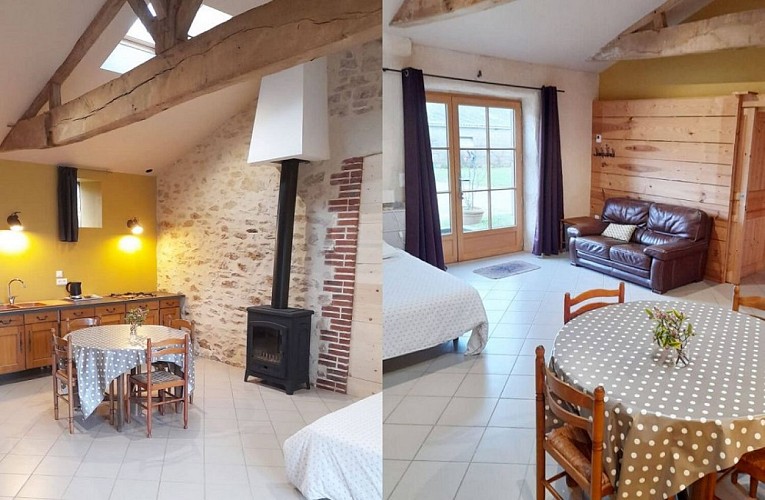Gite l'Atelier - Ferme Brin de Laine Brin de Paille