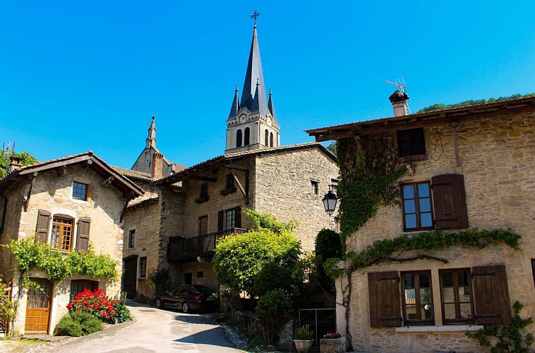 Village médiéval de St Sorlin en Bugey